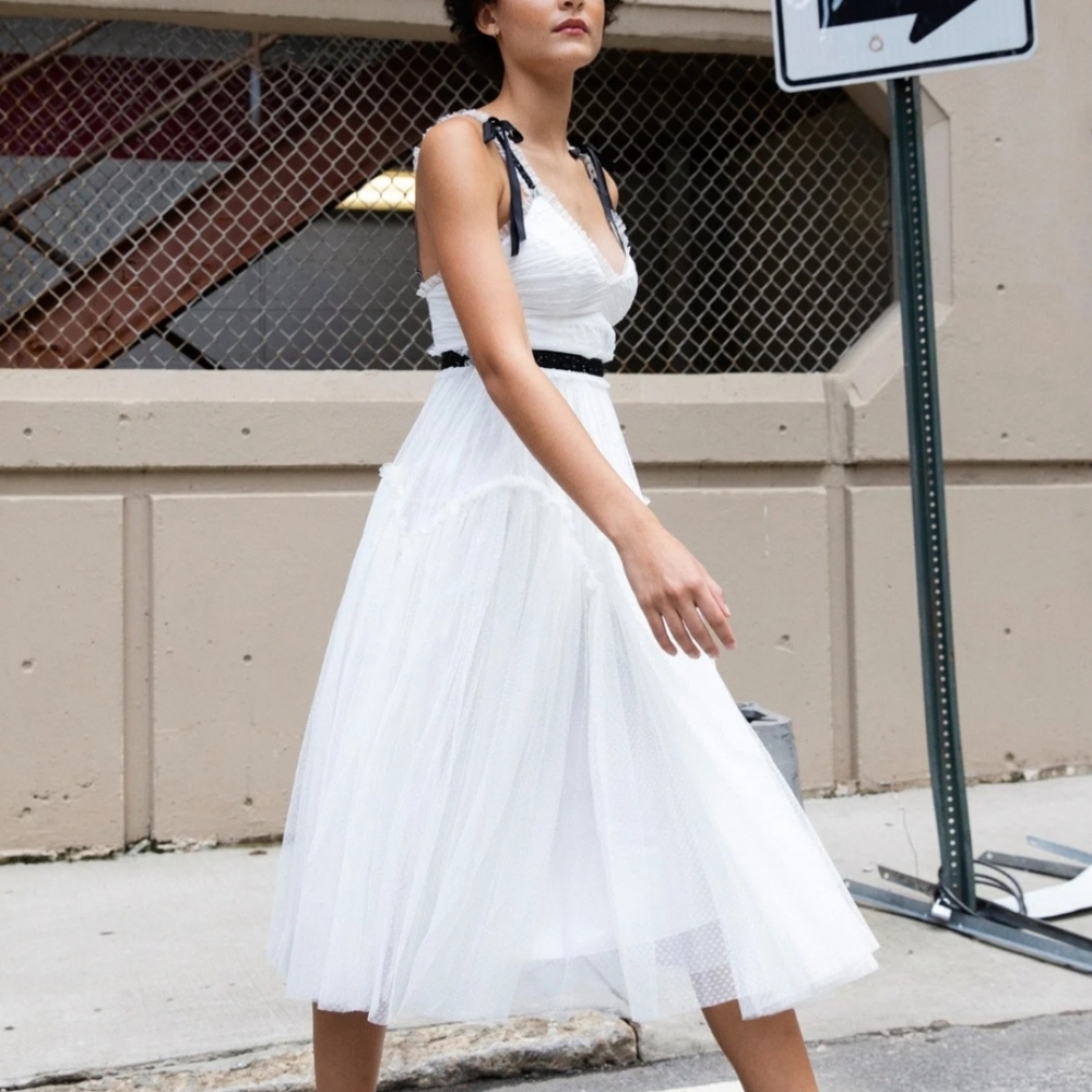 BHLDN Needle & Thread Dress size US 6 $509 - Picture 15 of 15